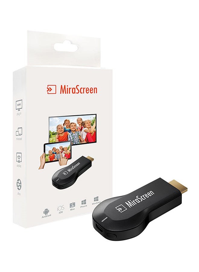 Mirascreen - Wireless Display Dongle Black - Image 1