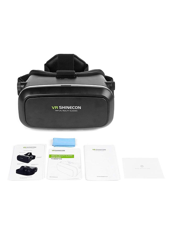 Shinecon 3D VR Box Glasses With Bluetooth Remote Control Black  - Image 4