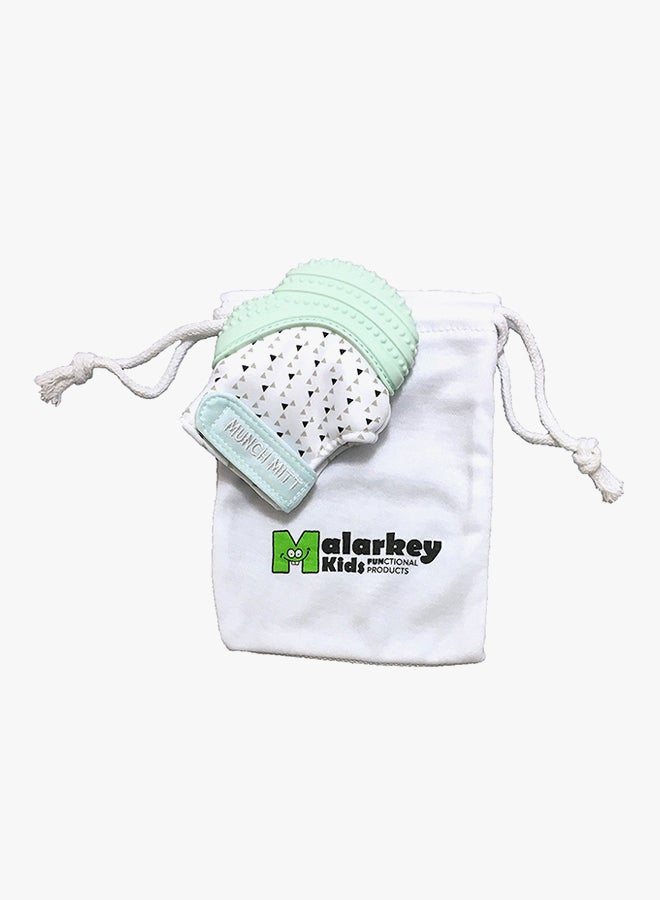 Malarkey Kids Triangle Print Teething Mitten  - Image 2