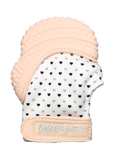 Malarkey Kids Heart Print Teething Mitten  - Image 1