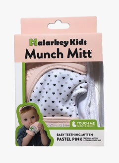 Malarkey Kids Heart Print Teething Mitten  - Image 2