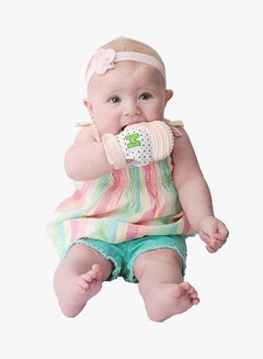 Malarkey Kids Heart Print Teething Mitten  - Image 4