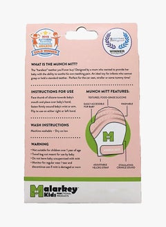 Malarkey Kids Heart Print Teething Mitten  - Image 3
