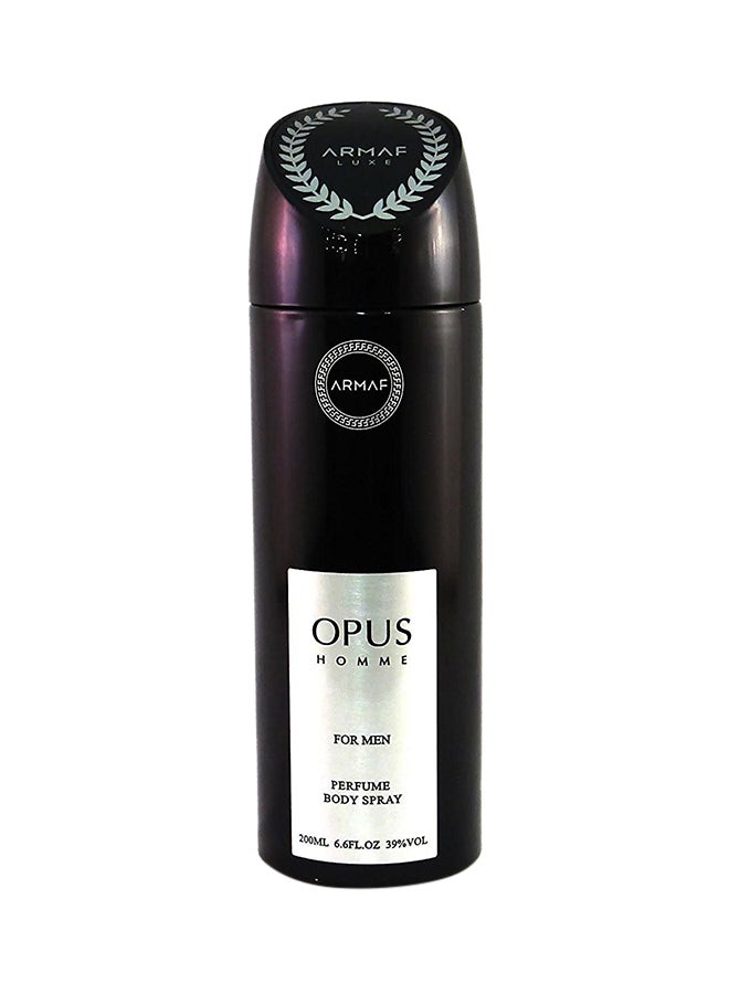 ARMAF SERIES - Opus Body Spray 200ml - Image 1