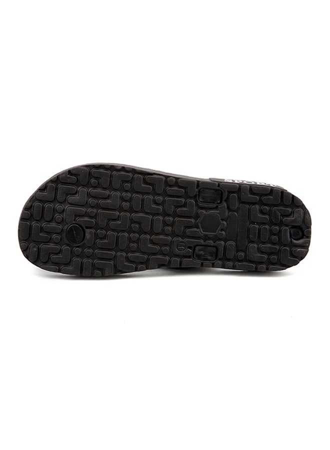 Beach Flip Flops Black - Image 3
