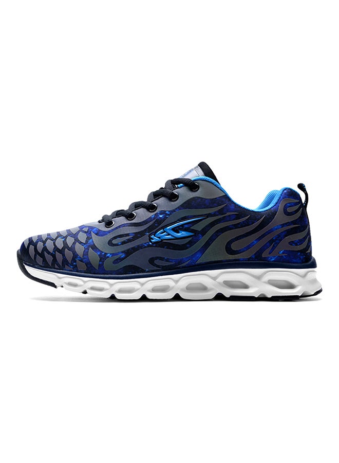 Lace Up Ultra Light Running Shoes Blue/Grey/white - Image 1