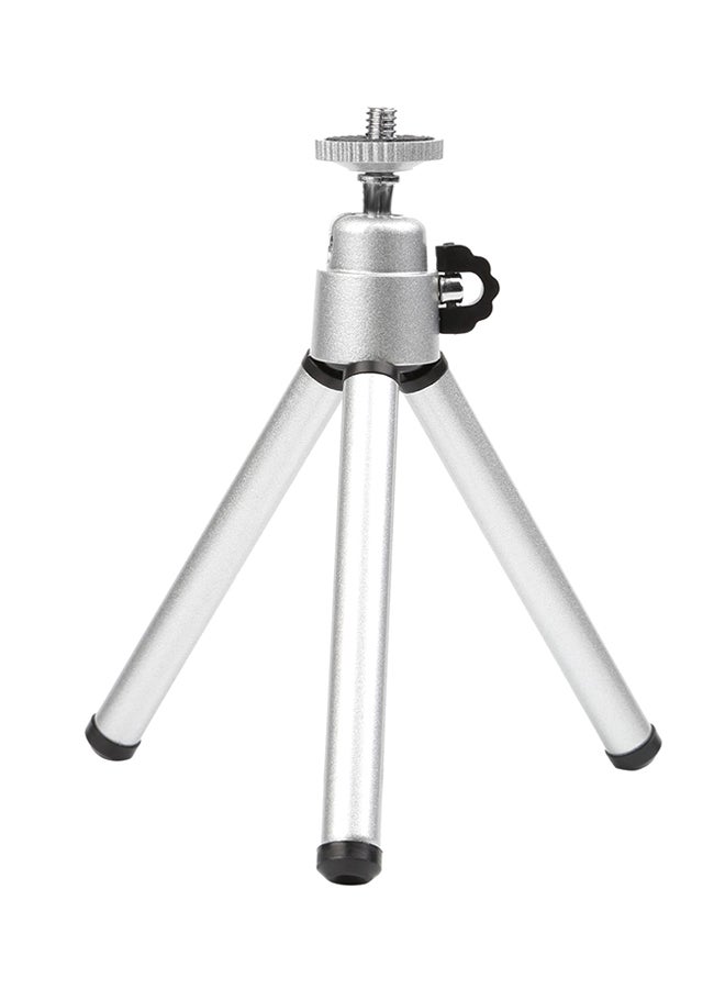 Generic Rotatable Stand Tripod Holder Silver  - Image 1