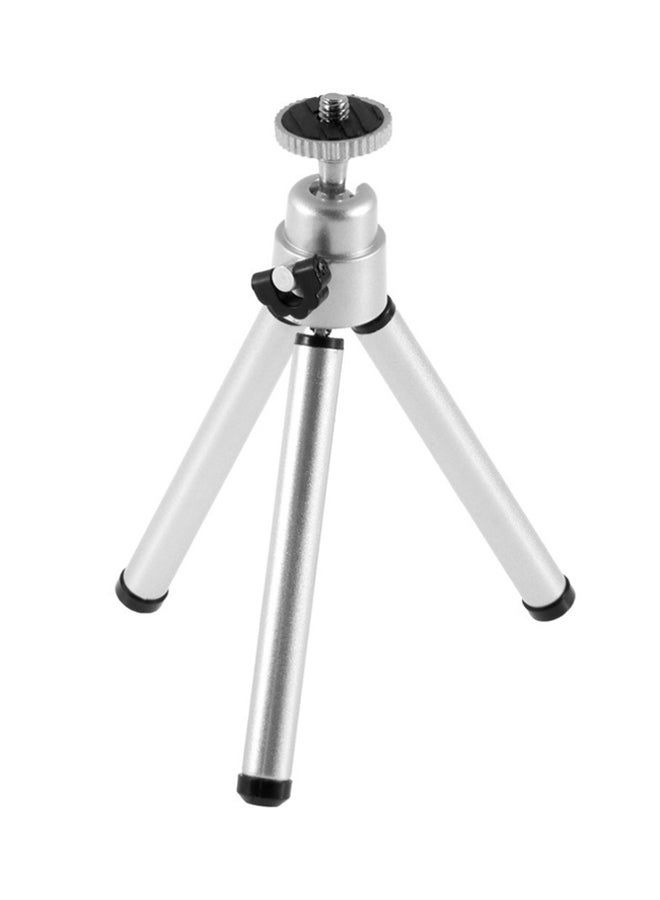Generic Rotatable Stand Tripod Holder Silver  - Image 2
