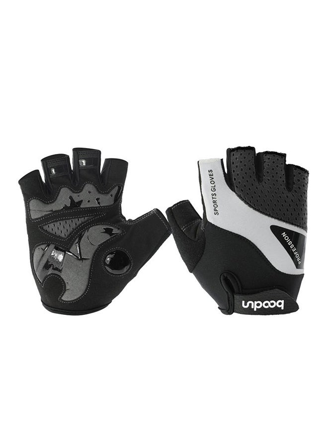 بودون قفازات لركوب الدراجات بنصف أصابع للوقاية من الشمس