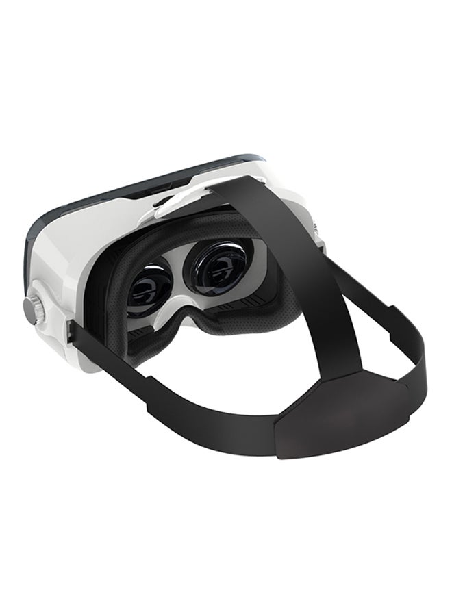 Professional VR Box Headset For 4.3 To 6-Inch Smartphone Black/White