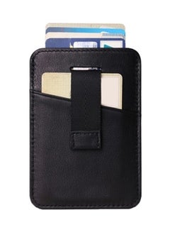 Atiq Leather Card Holder Black  - Image 2