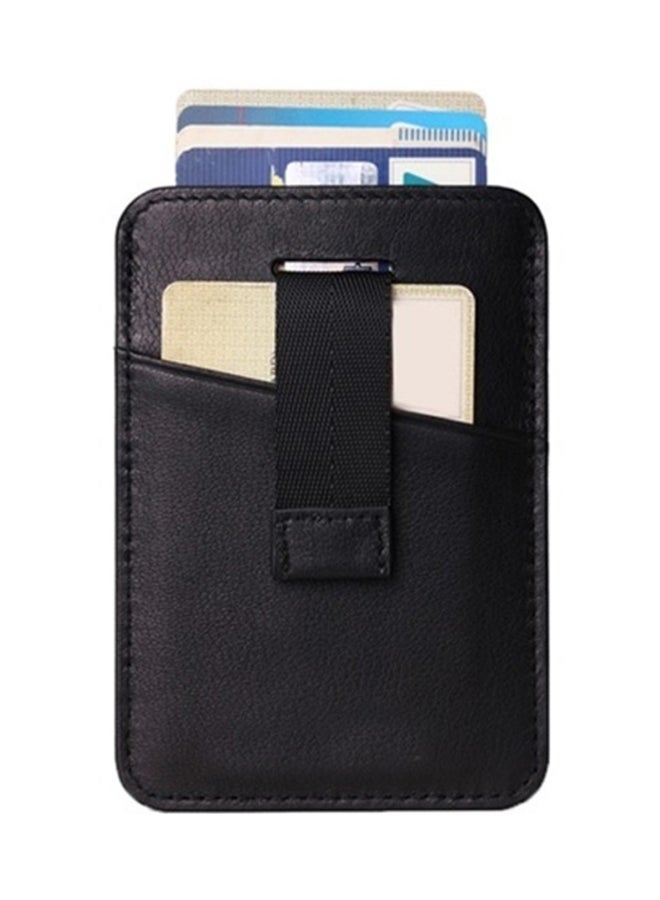 Atiq Leather Card Holder Black - Image 2