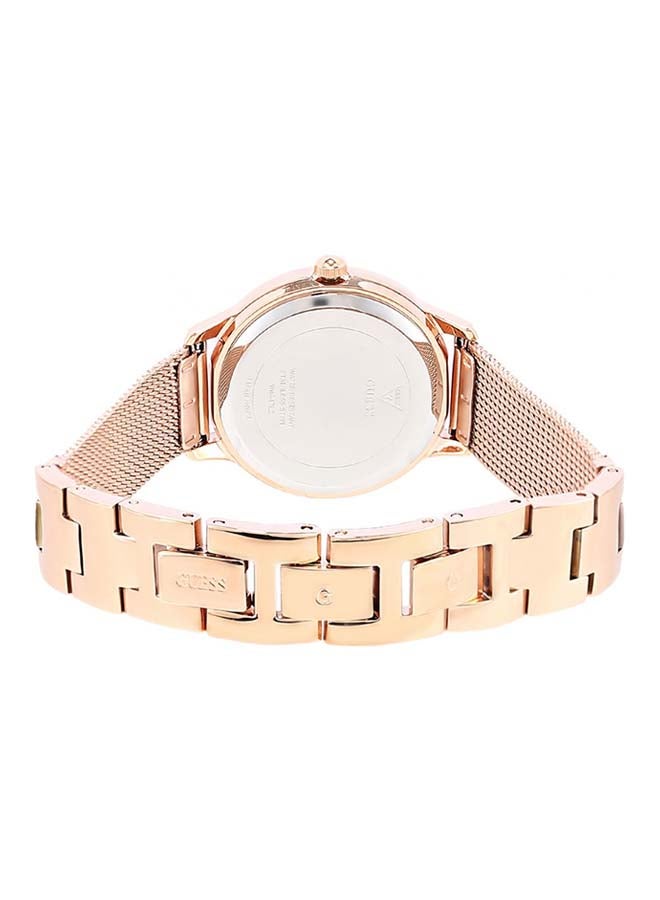 جس ساعة يد مضادة للماء بعقارب من الستانلس ستيل طراز W0647L2 للنساء - Image 2