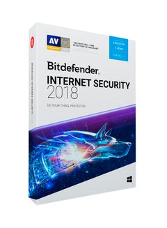BITDEFENDER Antivirus Software 2018 - 1 User 
