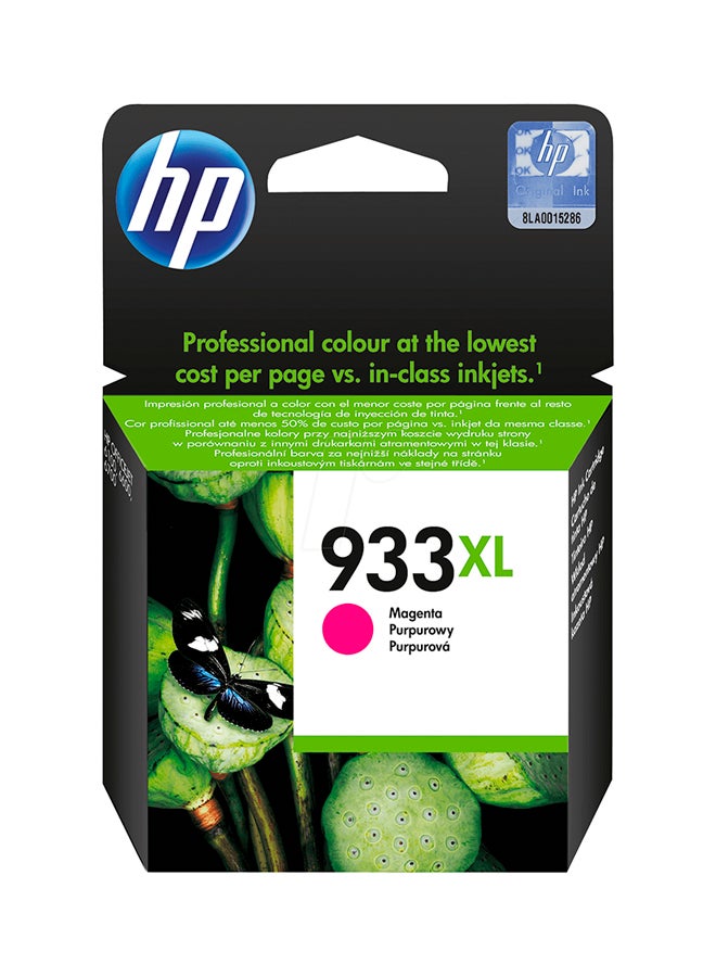HP OfficeJet Printer Ink Cartridge Magenta - Image 1