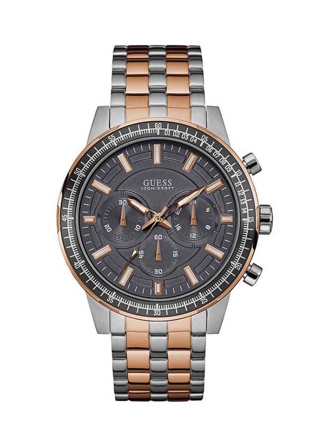 men Water Resistant Stainless Steel Analog Watch W0801G2