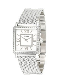 GUESS Girls' Water Resistant Stainless Steel Analog Watch W0826L1  - Image 1