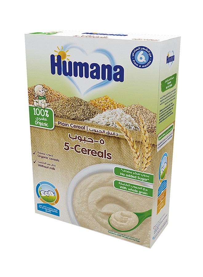 Humana 5-Cereals Baby Food 200grams