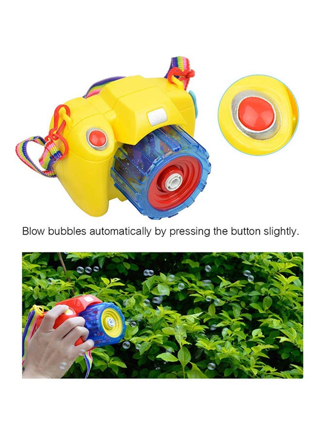 Electric Bubble Making Machine With Light And Music – Assorted