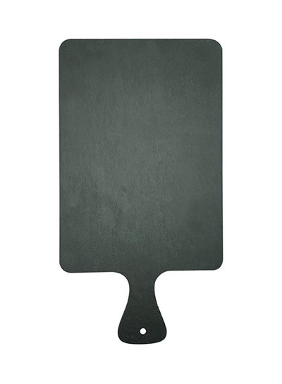 Kitchen master Rectangle Slate Plate With Paddle Grey 19x11cm