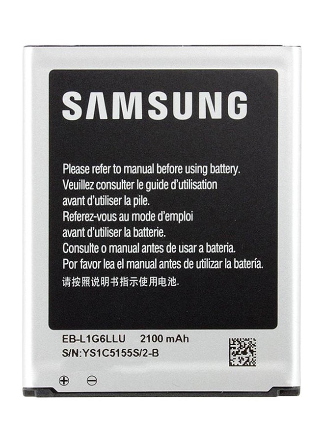 Samsung - 2100.0 mAh Replacement Battery For Samsung Galaxy S3 Neo Black/Silver - Image 1