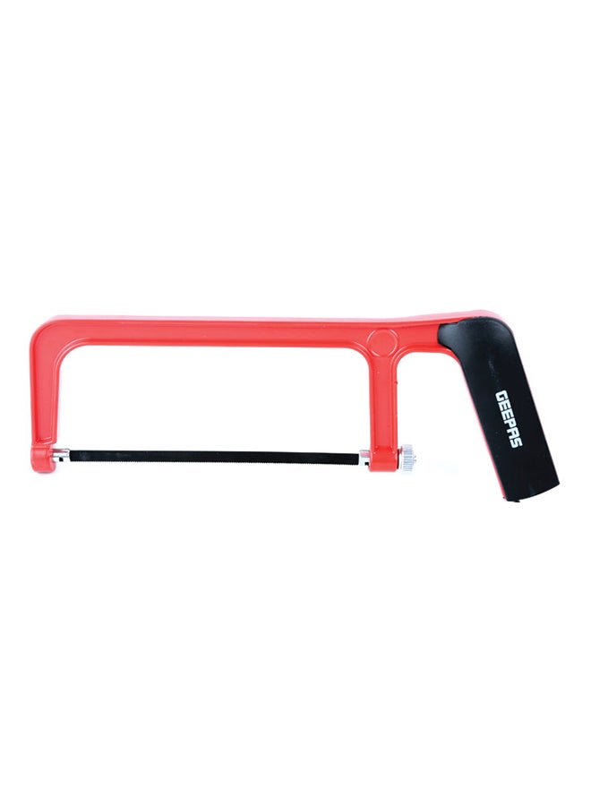 GEEPAS Junior Hacksaw Black/Red 6inch
