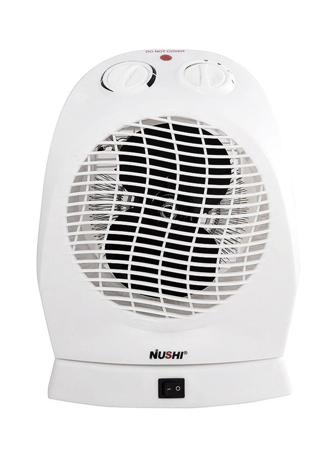 سخان بمروحة NS-1203F أبيض
