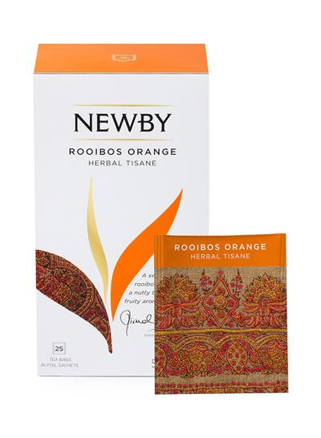 NEWBY - Rooibos Orange Classic Herbal Tisane Bags 50grams - Image 1