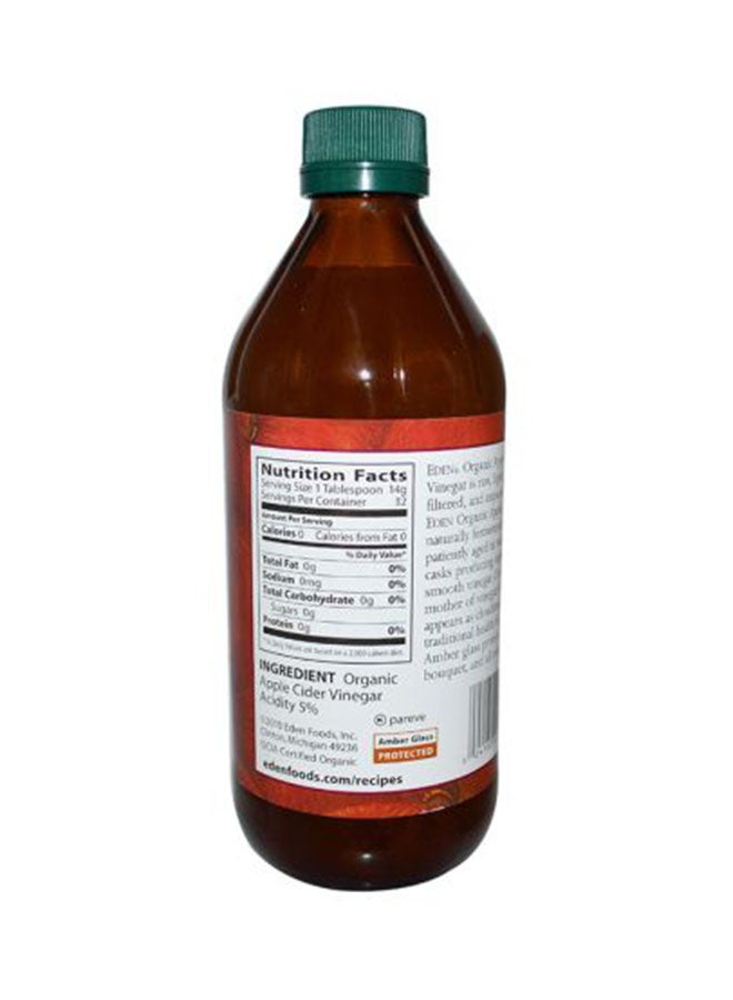 Eden Foods - Organic Apple Cider Vinegar 473ml - Image 1