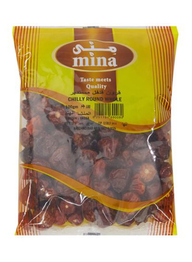 Mina Chilly Round Whole 100grams - Image 2