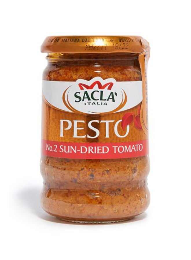 Sacla Italia - Sacla No.2 Sun-Dried Tomato Pesto 280grams - Image 1