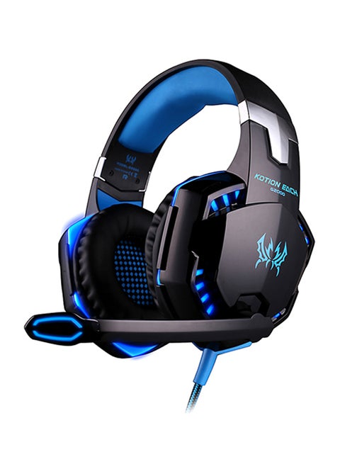 سماعة رأس سلكية للألعاب ستيريو فوق الأذن مزودة بميكروفون لأجهزة PS4/PS5/XOne/XSeries/NSwitch/PC