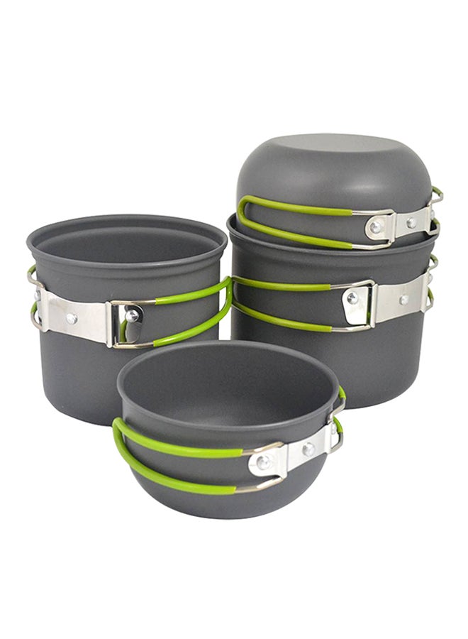 QiaoKai - 4-Piece Non-Stick  Cookware Camping  Utensils - Image 1