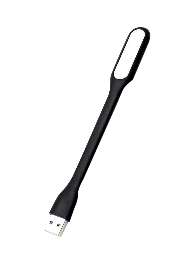 Flexible LED USB Mini Night Reading Lamp Black  - Image 1