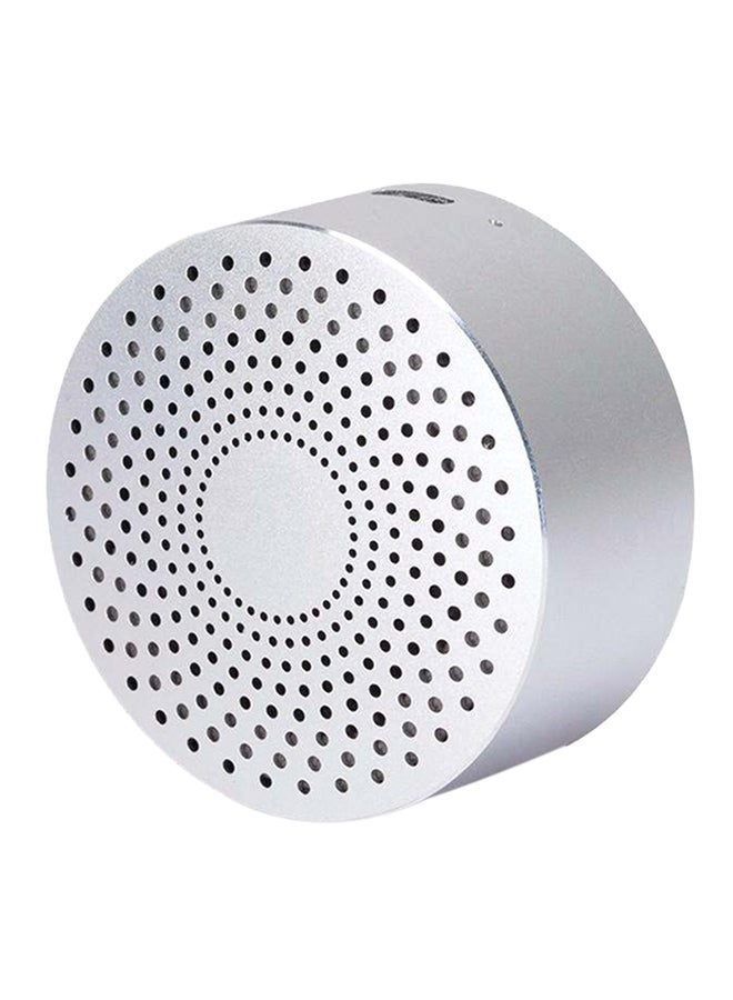 X168 TWS Portable Bluetooth Speaker With Mic Silver