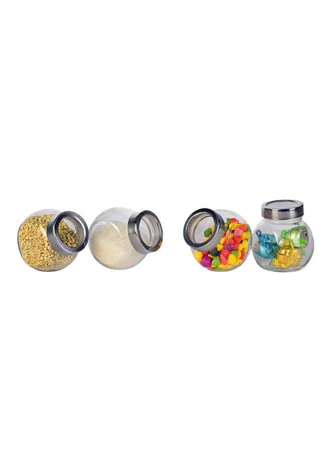 Harmony 4-Piece Candy Jar Set Clear 200ml