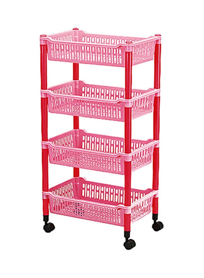 4-Stack Family Rack Red