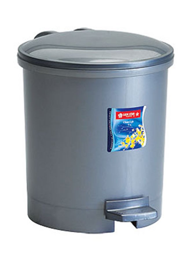 Round Dustbin Grey 5Liters