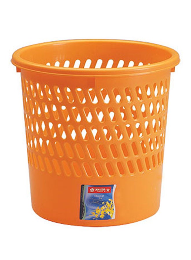 Printed Dustbin Orange 10Liters