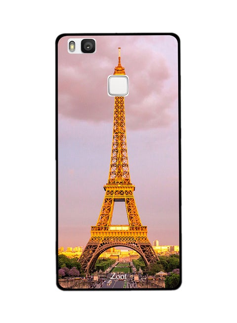 Thermoplastic Polyurethane Skin Case Cover -for Huawei P9 Lite Eiffel Tower Day Time Eiffel Tower Day Time