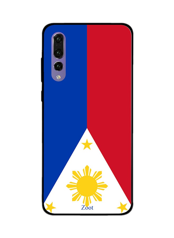 Thermoplastic Polyurethane Skin Case Cover -for Huawei P20 Pro Philippines Flag Philippines Flag