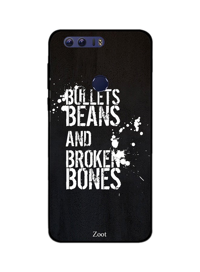 Thermoplastic Polyurethane Protective Case Cover For Huawei Honor 8 Bullets Beans Bones