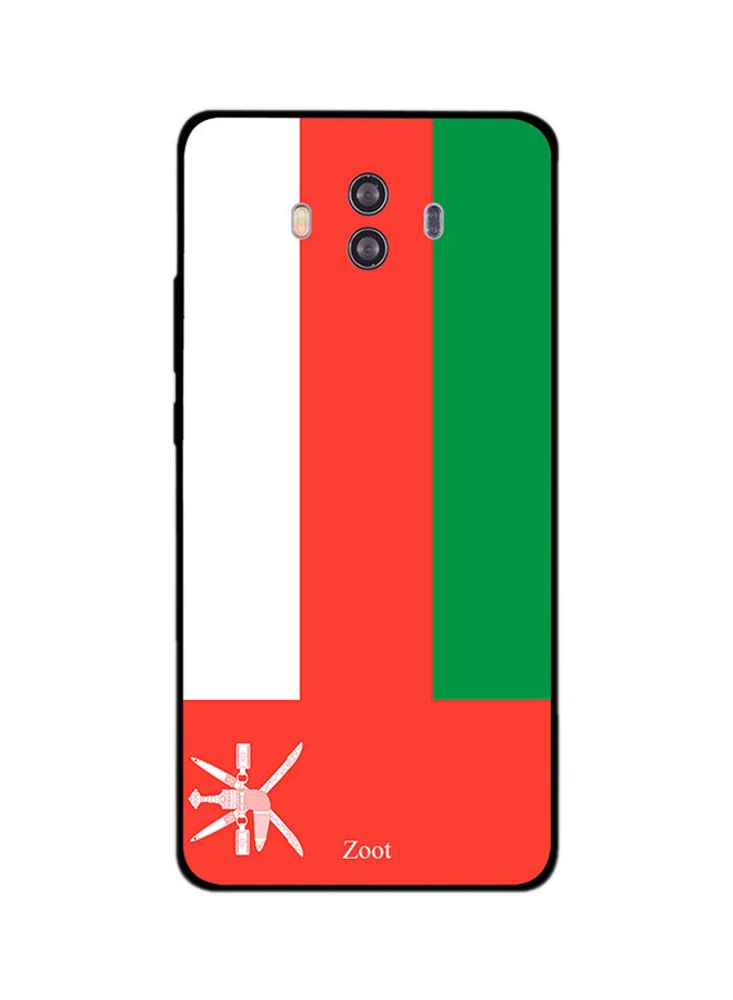 Zoot Thermoplastic Polyurethane Skin Case Cover -for Huawei Mate 10 Oman Flag Oman Flag