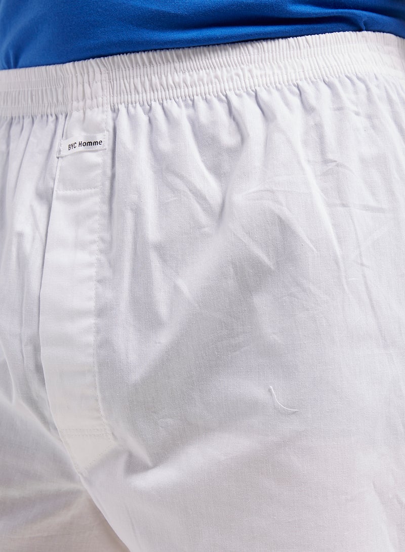 بي واي سي سروال داخلي بخصر منخفض أبيض  - Image 4