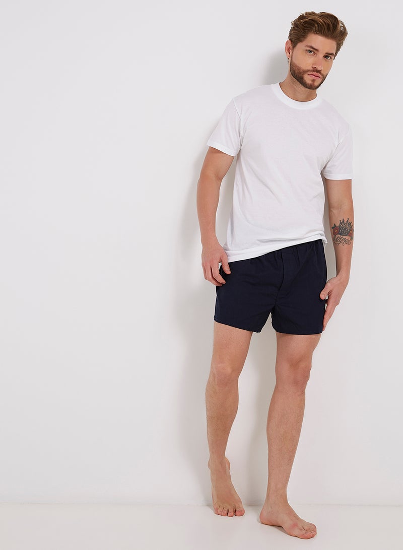 BYC - Low-Rise Boxer Navy Blue - Image 1