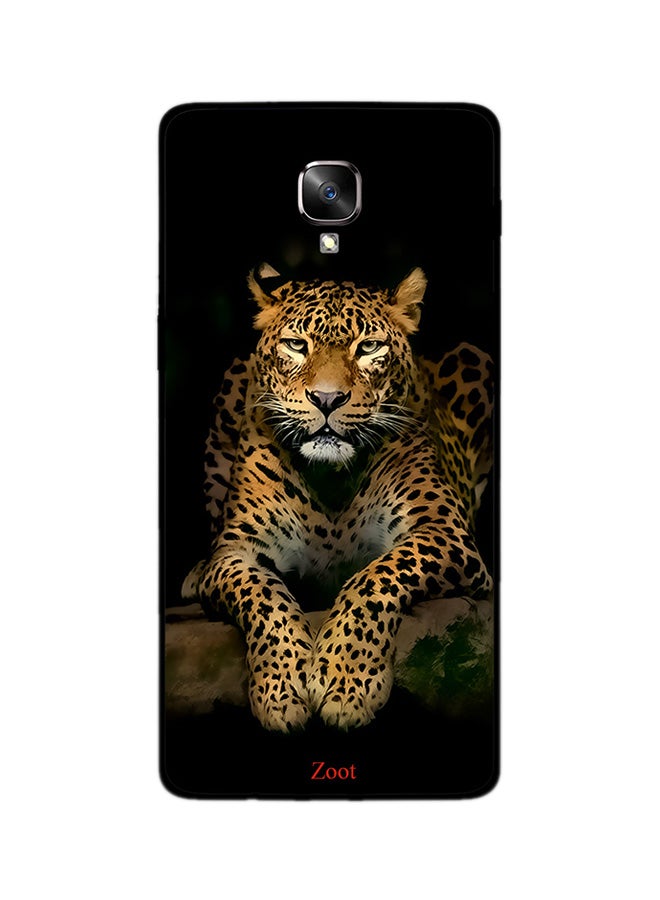 Thermoplastic Polyurethane Skin Case Cover For OnePlus 3T Leopard
