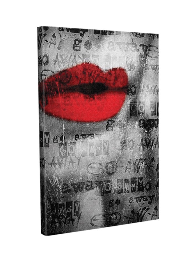 SYMPHONY Decorative Wooden Canvas Painting Multicolour 30 x 40cm  - Image 1