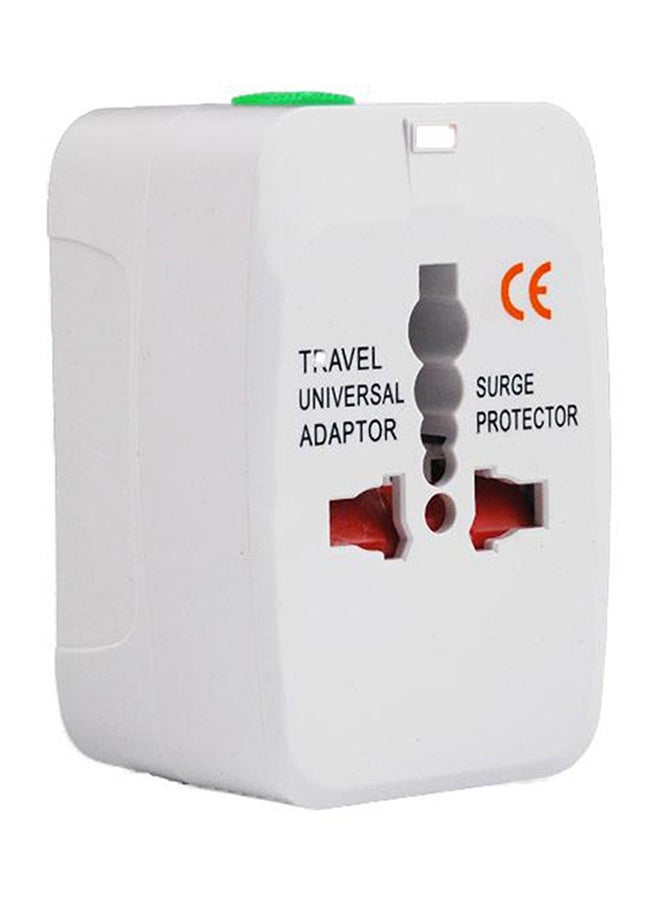 4-In-1 Universal Travel Adaptor White