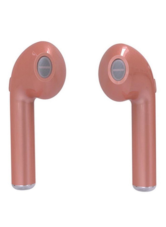 Generic - HBQ I7 Bluetooth In-Ear Earbuds With Mic Rose Gold - Image 1