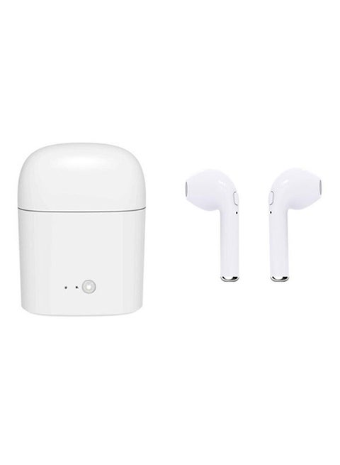 HBQ I7 Bluetooth In-Ear Earbuds With Mic White